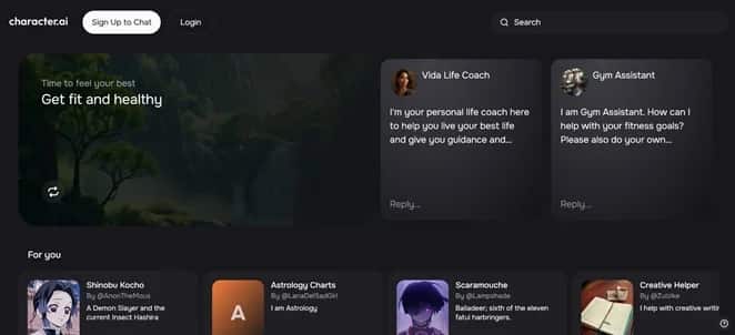 Character.AI - Tool preview
