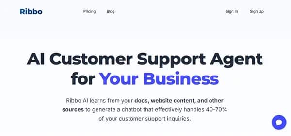 Ribbo AI - Tool preview