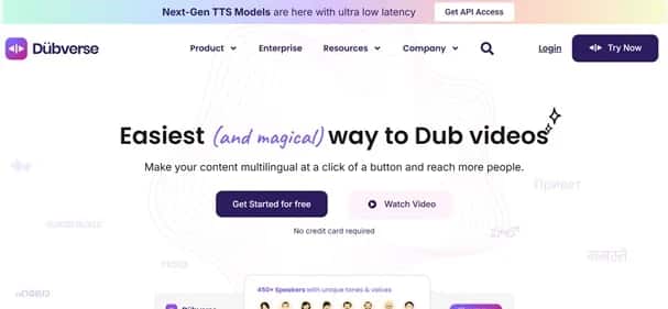 Dubverse - Tool preview