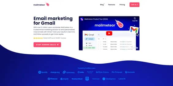 Mailmeteor - Tool preview