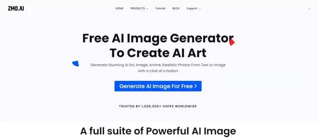 ZMO.ai - Tool preview