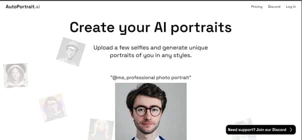 AutoPortrait AI - Tool preview