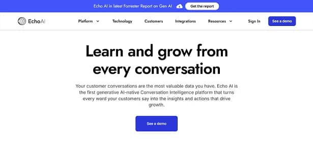 Echo Ai - Tool preview