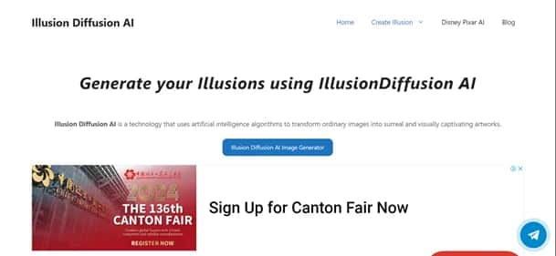 Illusion Diffusion AI - Tool preview
