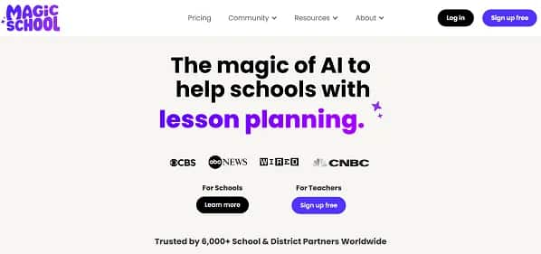 MagicSchool - Tool preview
