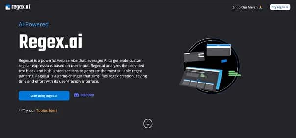 Regex.ai - Tool preview