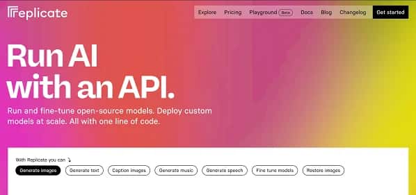 Replicate - Tool preview