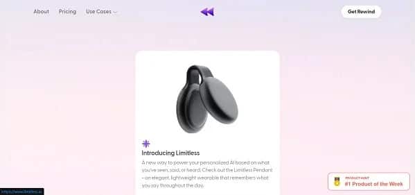 rewind.ai - Tool preview