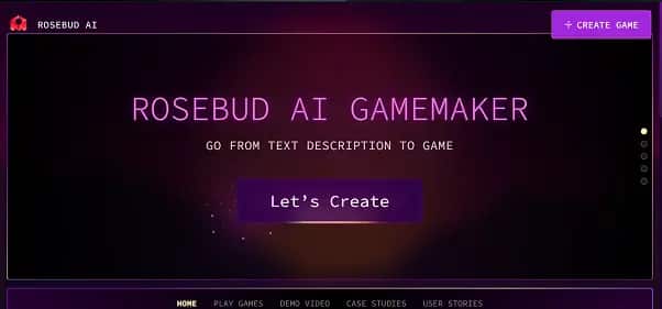 Rosebud AI - Tool preview