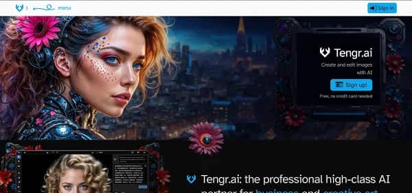 Tengr.ai - Tool preview