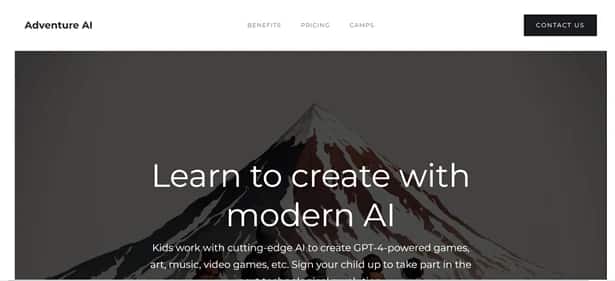 Adventure AI - Tool preview