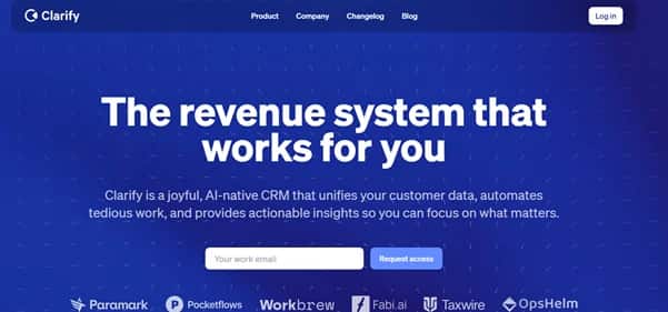 Clarify - Tool preview