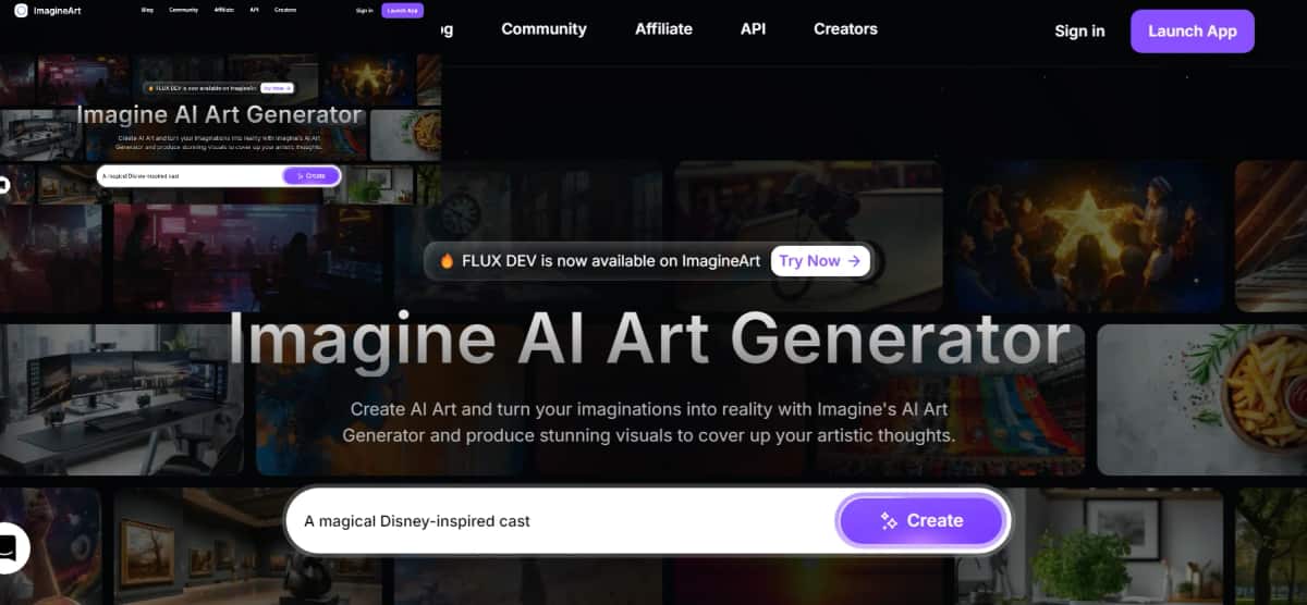 ImagineArt - Tool preview