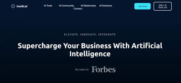 Insidr.ai - Tool preview