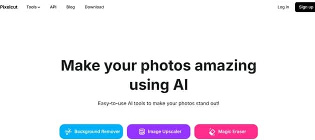 Pixelcut - Tool preview