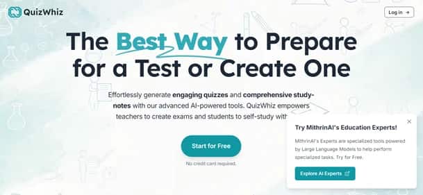 QuizWhiz - Tool preview