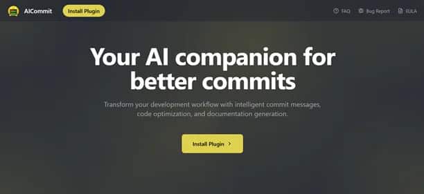 AICommit - Tool preview
