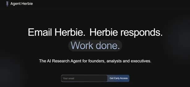 Agent Herbie - Tool preview