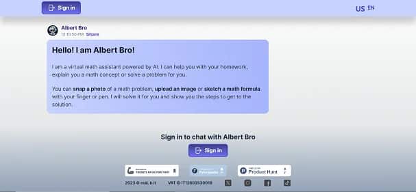 Albert - Tool preview