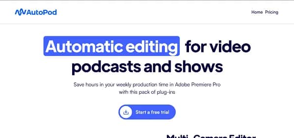 AutoPod - Tool preview