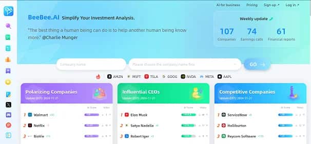 BEEBEE AI - Tool preview