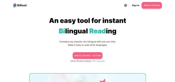 BiRead - Tool preview