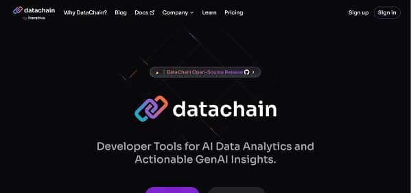 DataChain - Tool preview