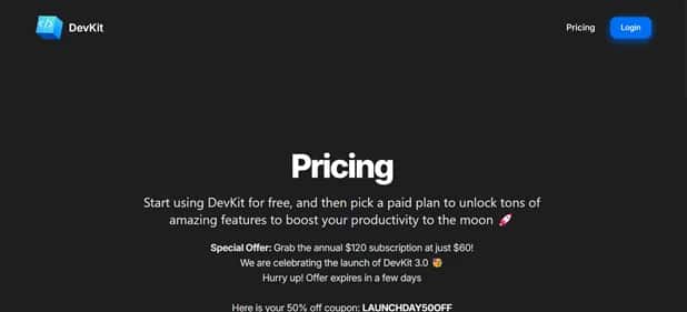 DevKit - Tool preview