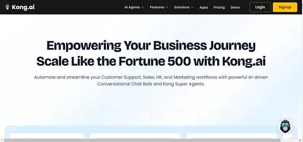 Kong AI - Tool preview