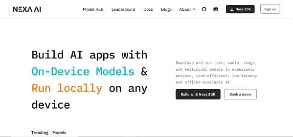Nexa AI - Tool preview