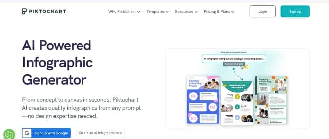 Piktochart - Tool preview