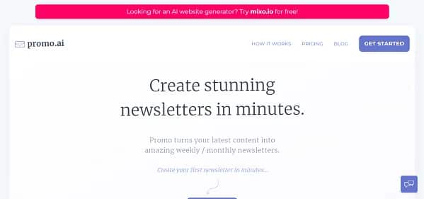 promo.ai - Tool preview