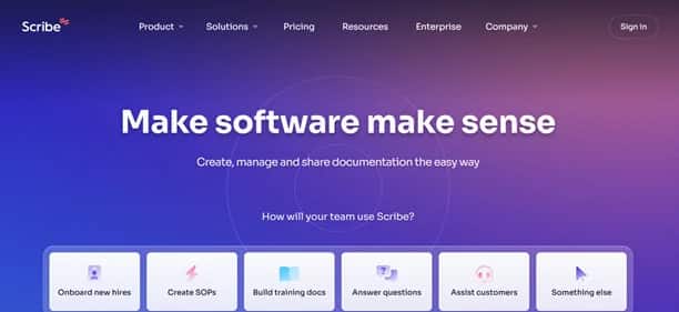Scribe - Tool preview