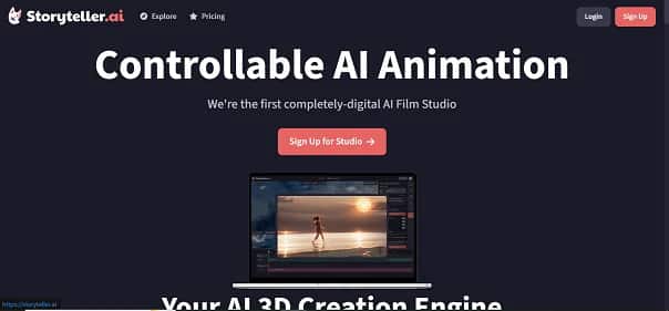 Storyteller.ai - Tool preview