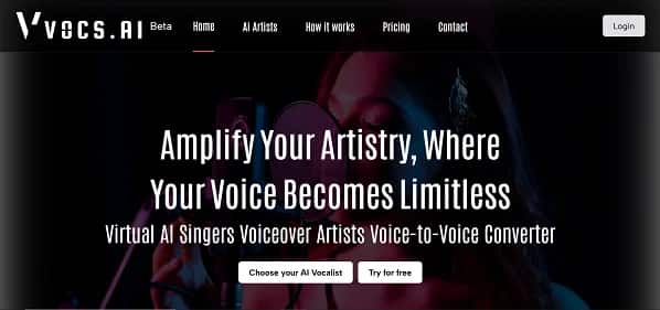 Vocs AI - Tool preview