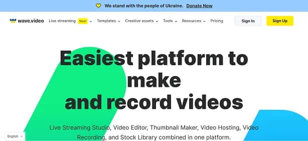 Wave.video - Tool preview