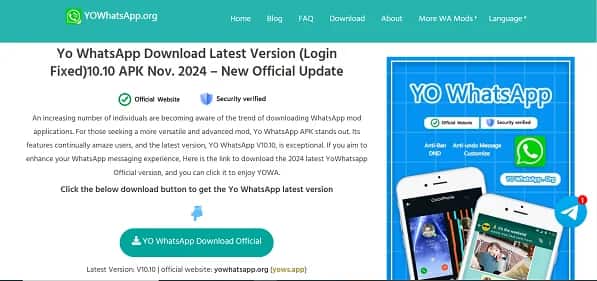 YoWhatsApp - Tool preview