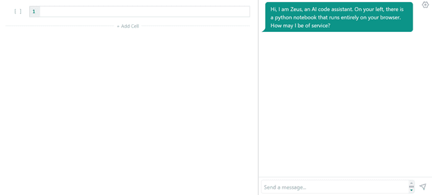 Zeus Notebook - Tool preview