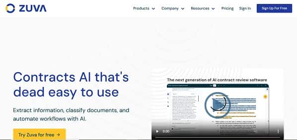 Zuva Ai - Tool preview