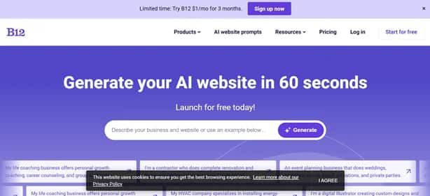 B12 AI - Tool preview