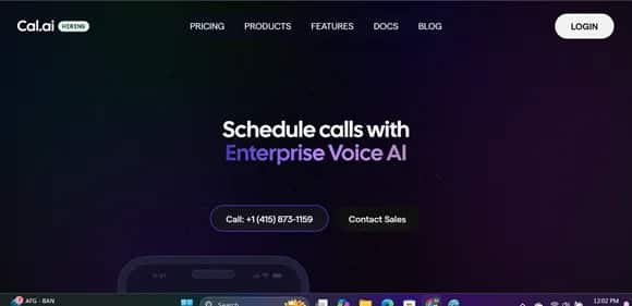 Cal.ai - Tool preview