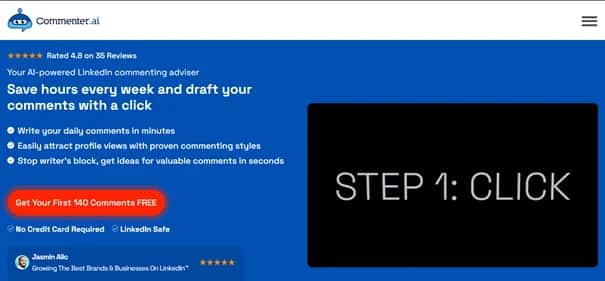 Commenter AI - Tool preview