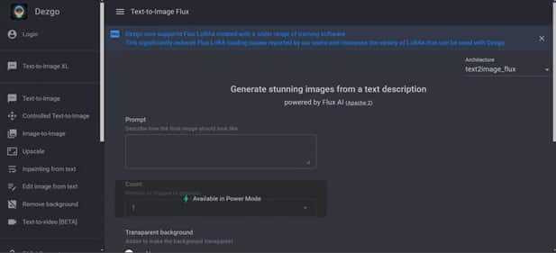 Dezgo - Tool preview