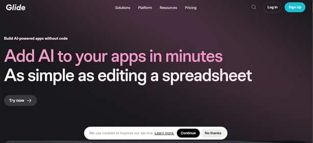 Glide - Tool preview