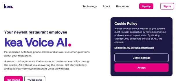 Kea AI - Tool preview