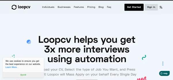 Loopcv - Tool preview