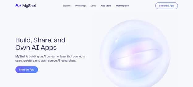 MyShell AI - Tool preview