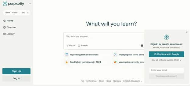 Perplexity - Tool preview