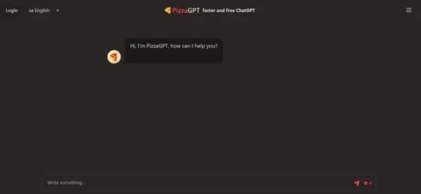 PizzaGPT - Tool preview