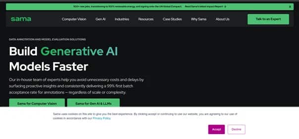 Sama Ai - Tool preview